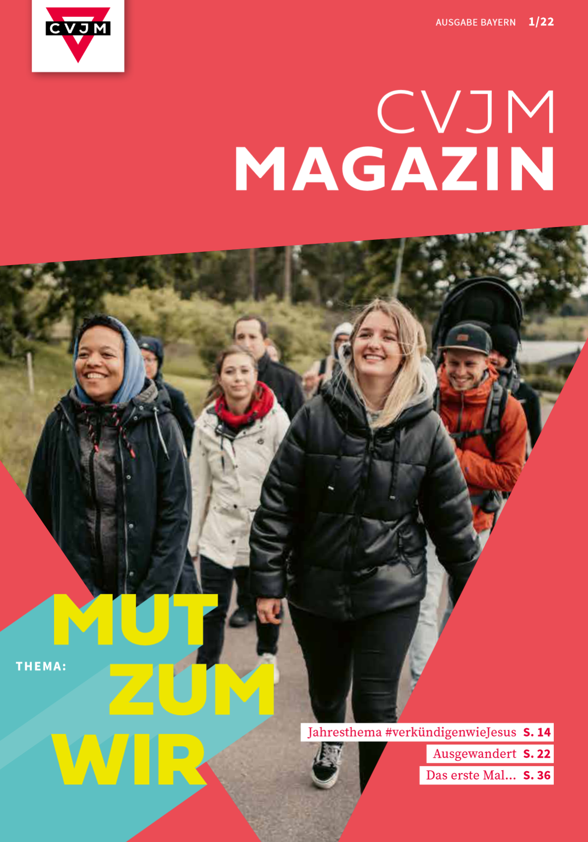 CVJM Magazin 1 22 Titel