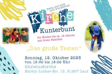Kirche Kunterbunt am 12.10.2025