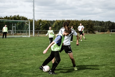 Fußballburg Kinder