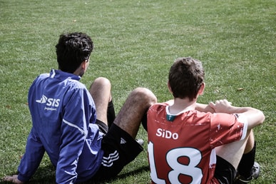 Fußballburg Teenager