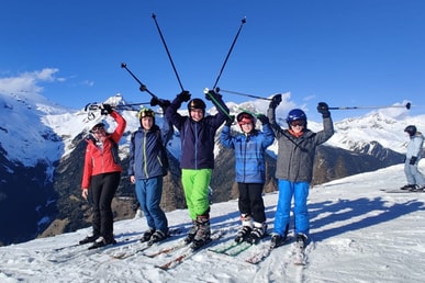 Skifreizeit für Familien