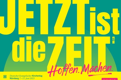 Kirche Kunterbunt auf dem Kirchentag