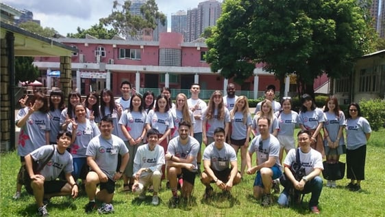 Global-Y-Explorers Group Picture Hong Kong