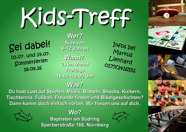 kids treff flyer