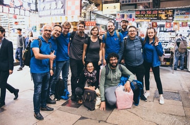 Das Fachkräfteteam des CVJM Bayern in Hongkong